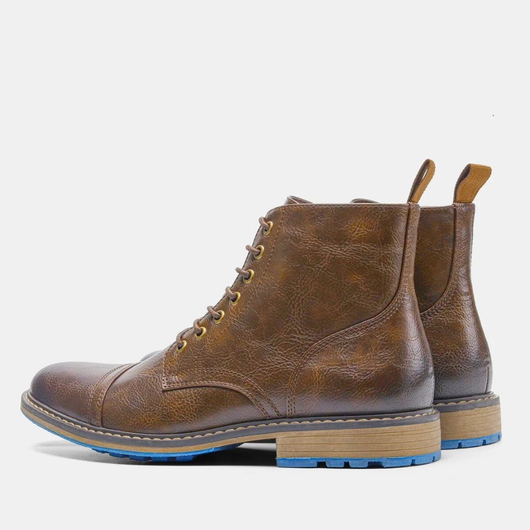 BlueSole - Lace-up Leather Boots