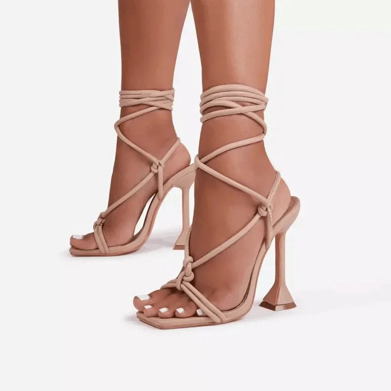 Mary Diamanti - Lace-Up Heels